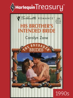 cover image of His Brother's Intended Bride